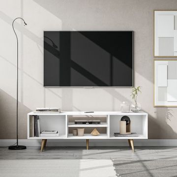 Sammy TV Stand White