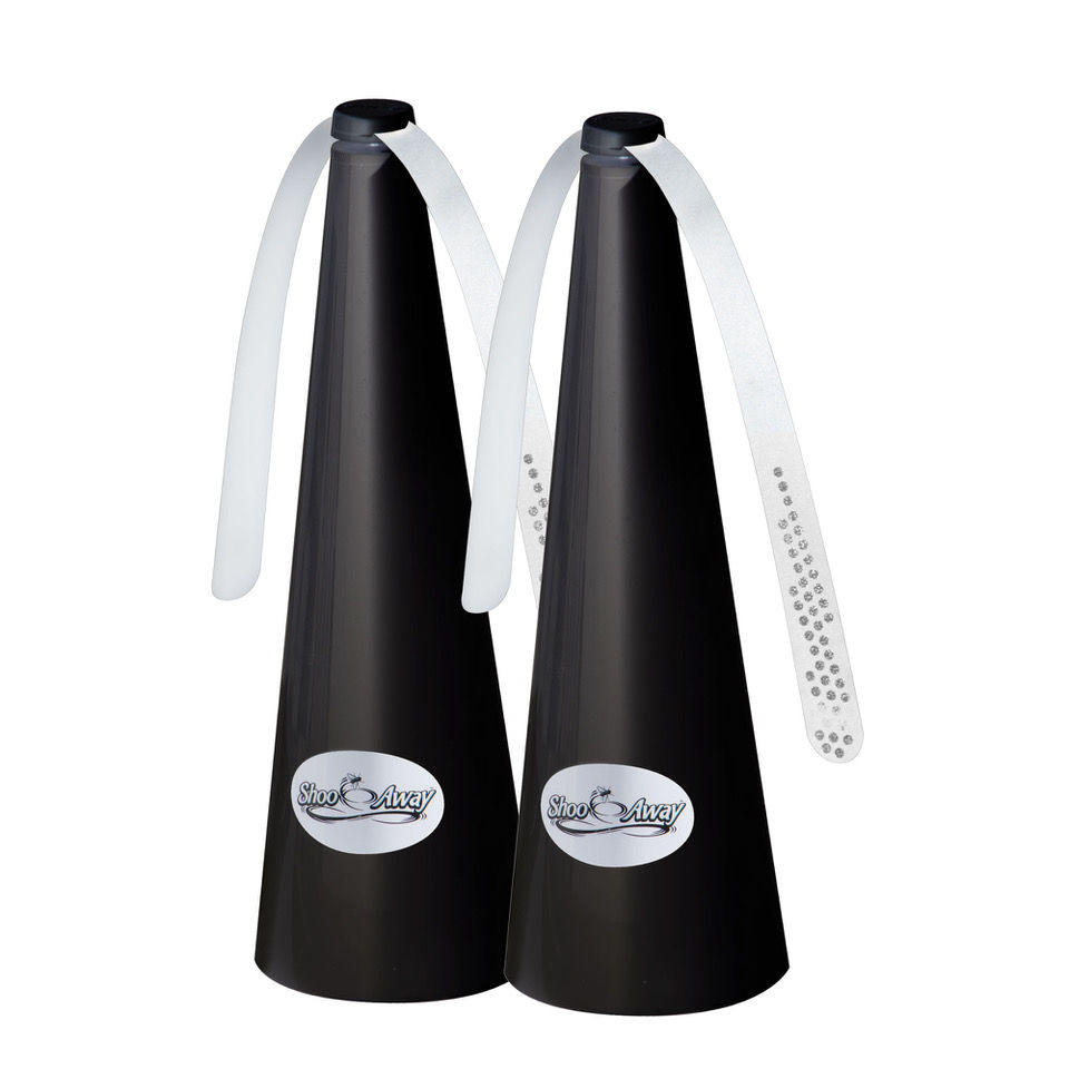 ShooAway - Original Fly Repellent Fan - Twin Pack BLACK