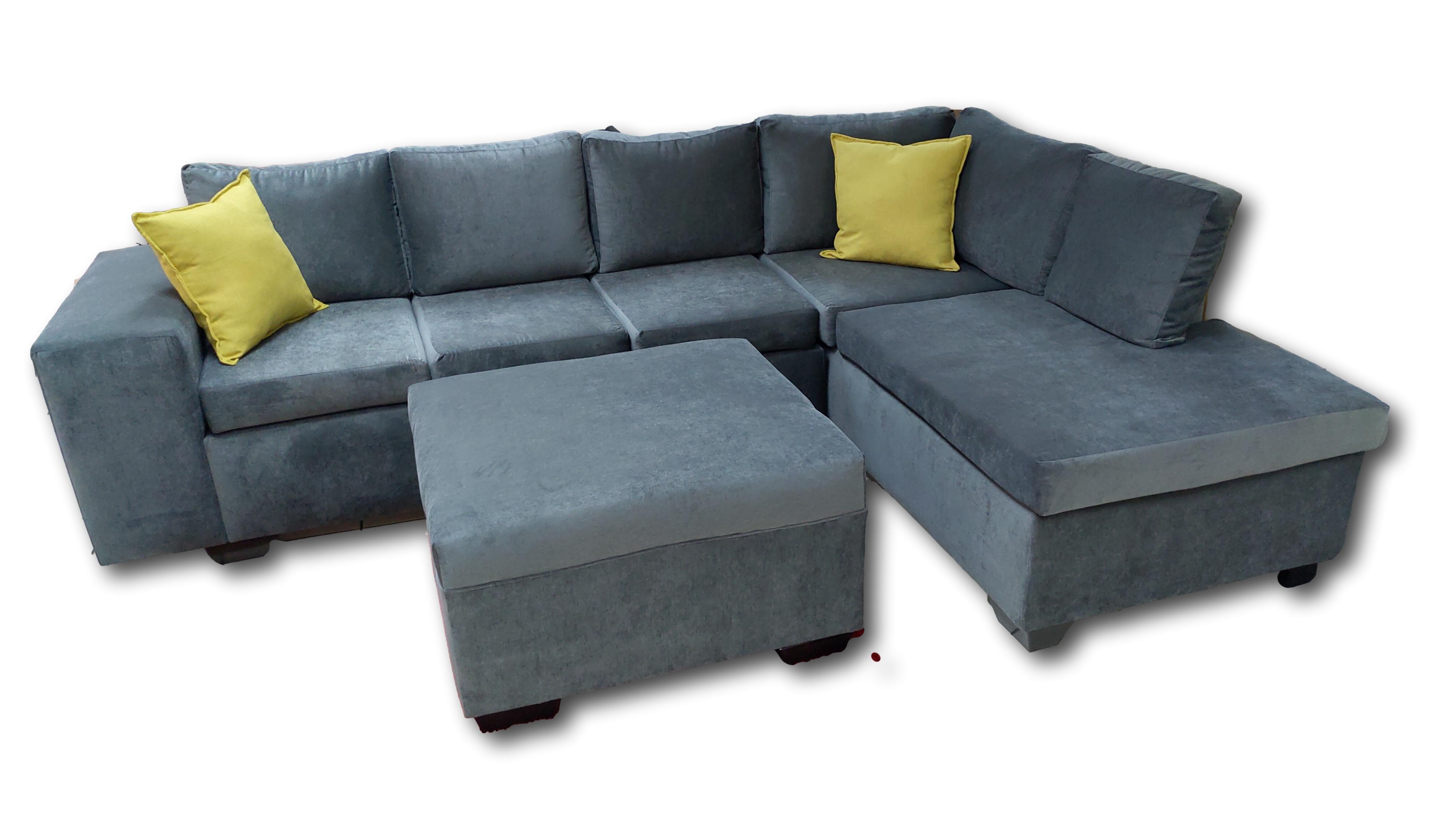 Cairo Suede Corner Couch