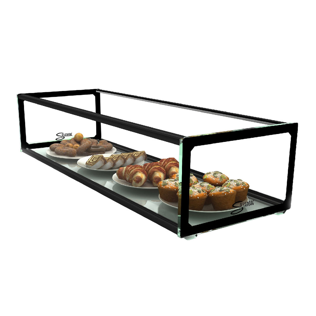 Salvadore Ambient Display Cabinet Single Shelf