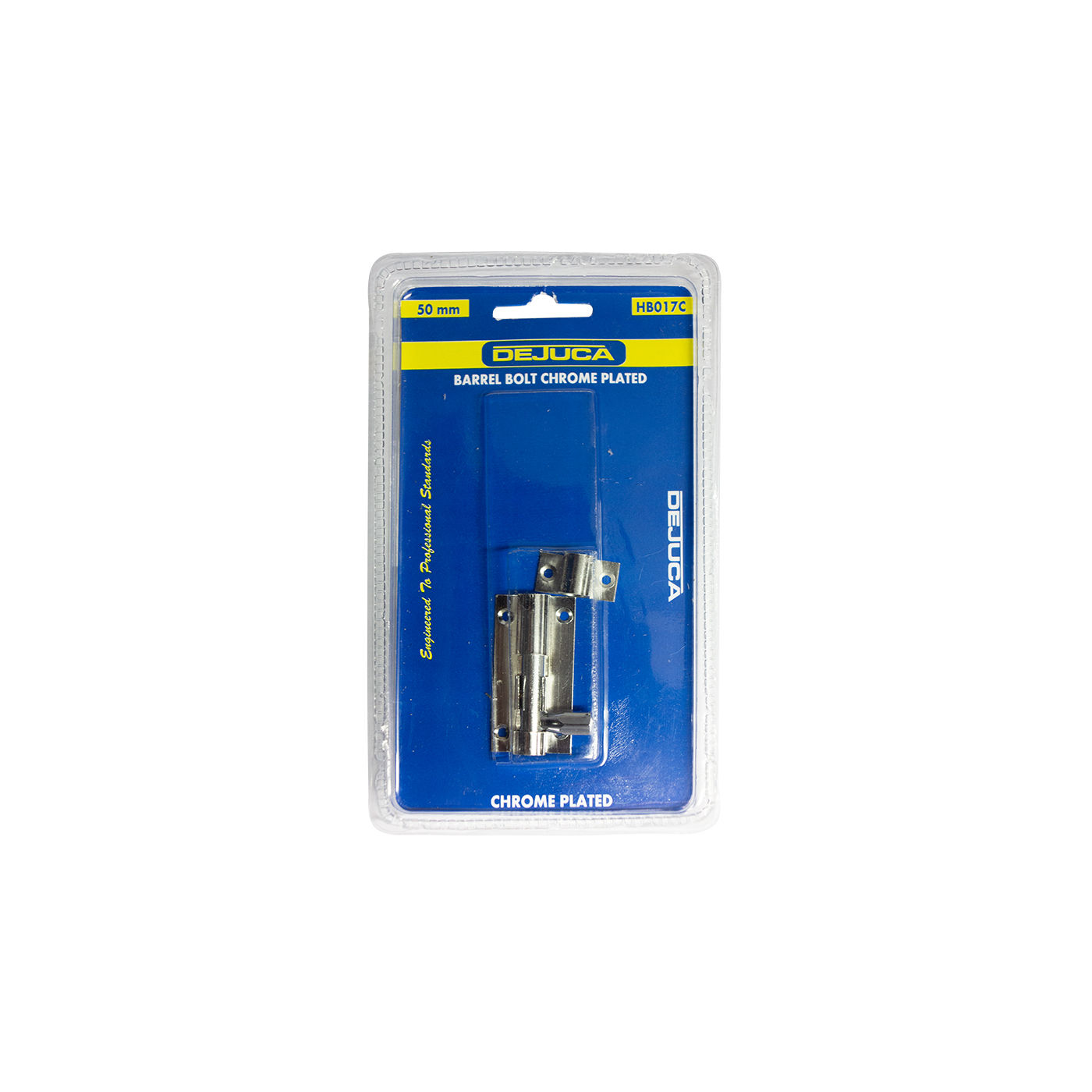 Dejuca - Barrel Bolt - Cp - 50mm - 1/Card - 8 Pack