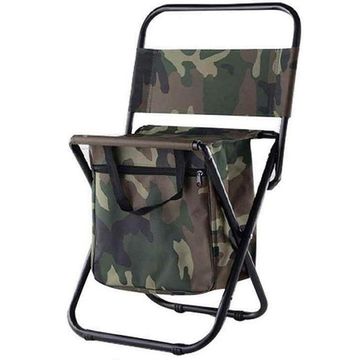 Portable Folding Camping/Fishing Chair With Storage