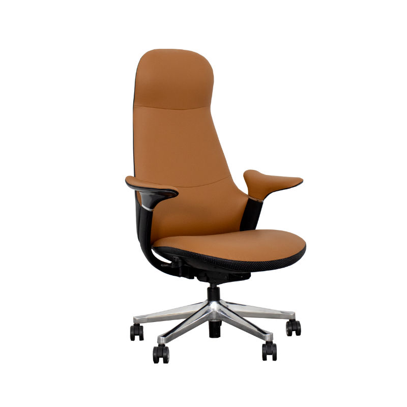 GOF Furniture – Olivia Office Chair, Brown