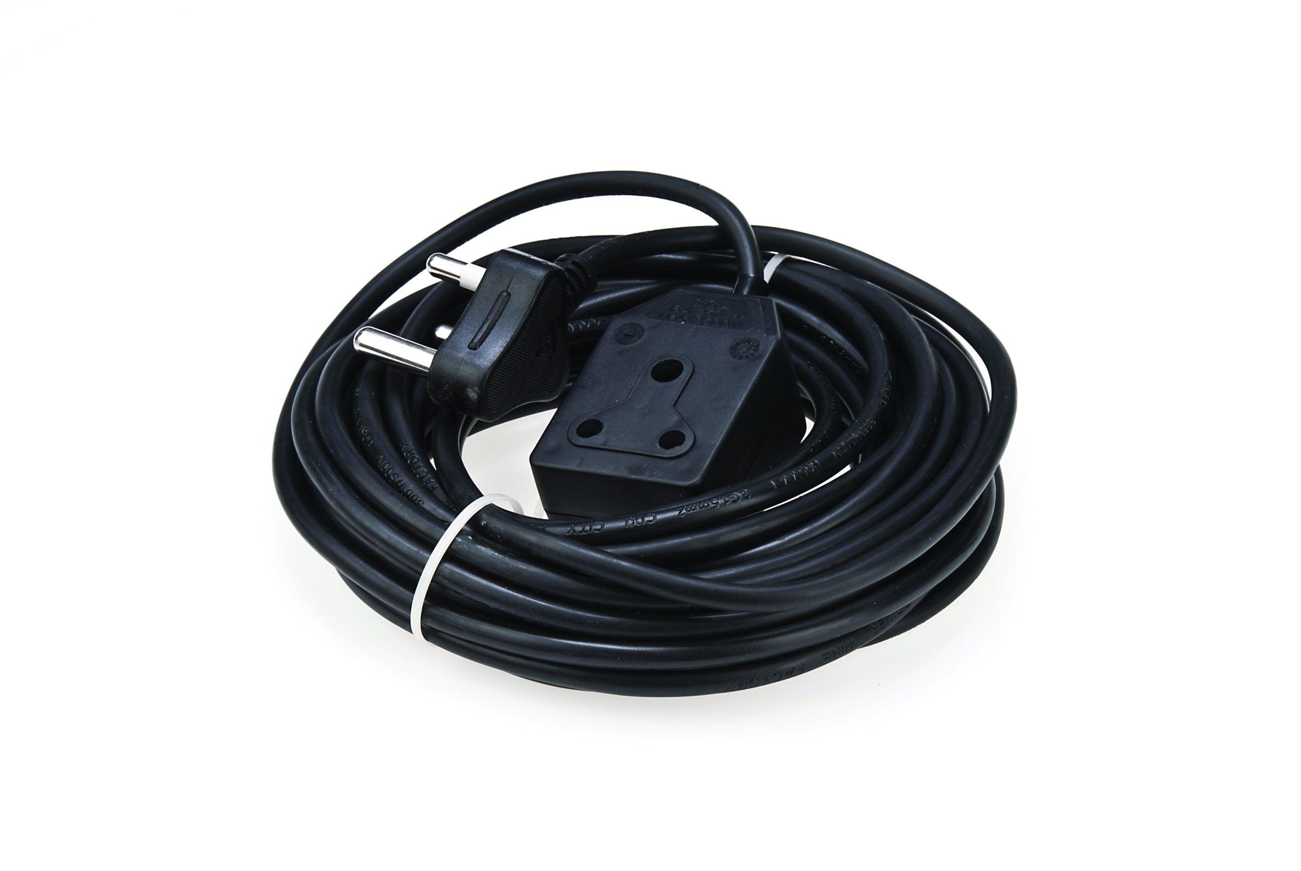 10 A Electrical Ext Lead 10 M Bl