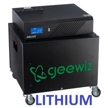 MECER Inverter 2400VA & 2x 120AH LITHIUM Batteries Trolley