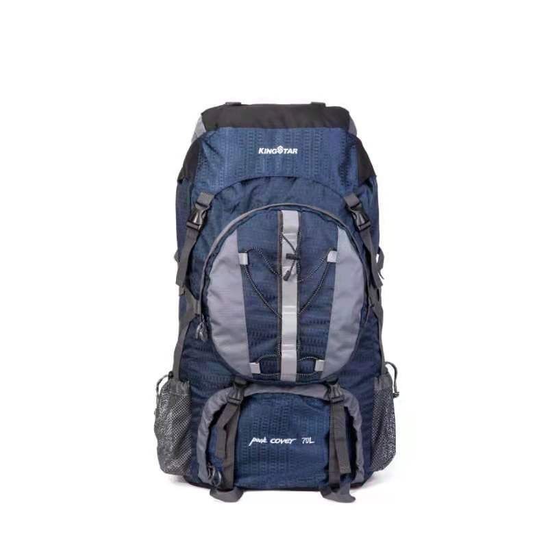 King Star Water-Proof Lightweight Travel Hiking Backpack Daypack-70L - Blue