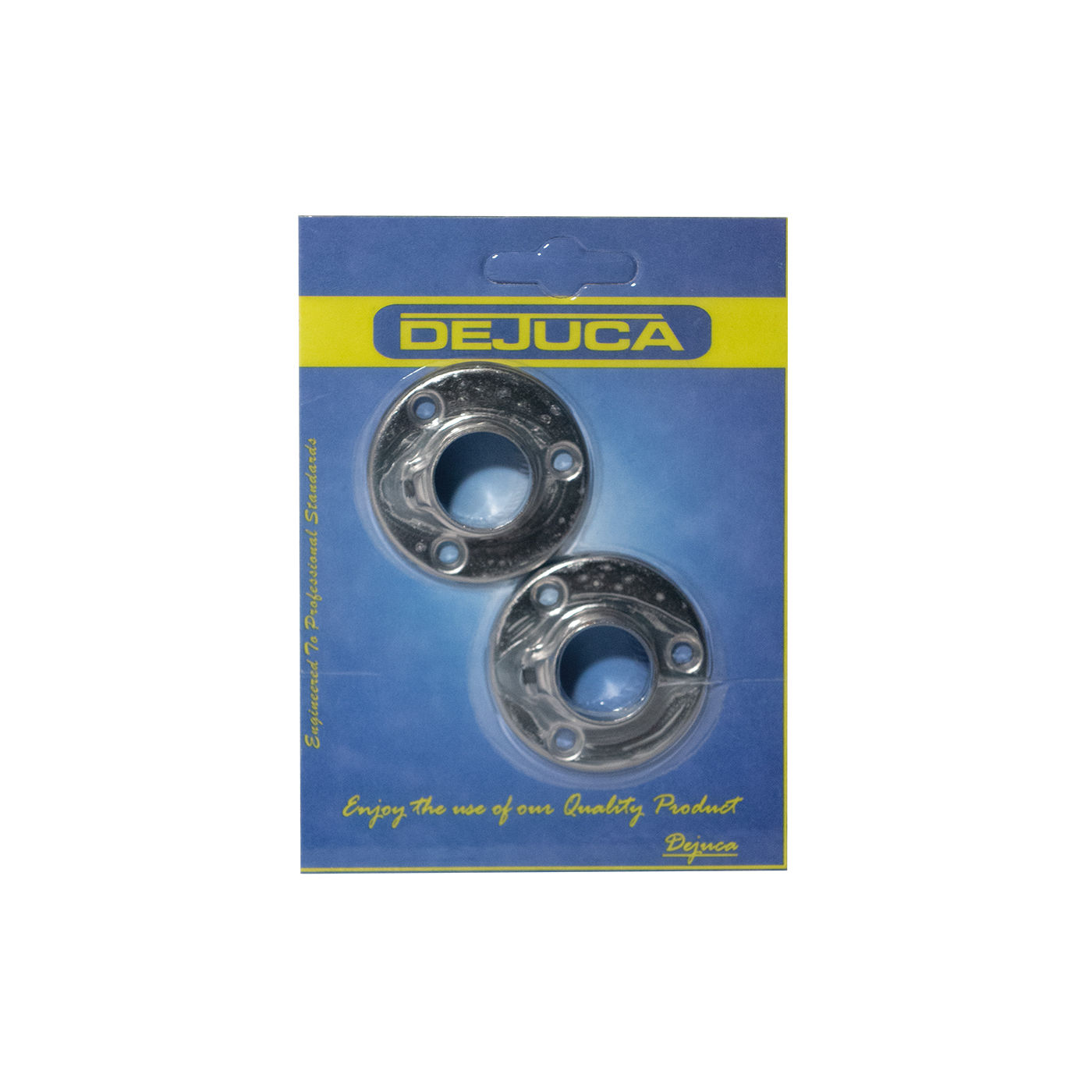 Flange Brackets - Cp - 25mm - 2/Card - 6 Pack