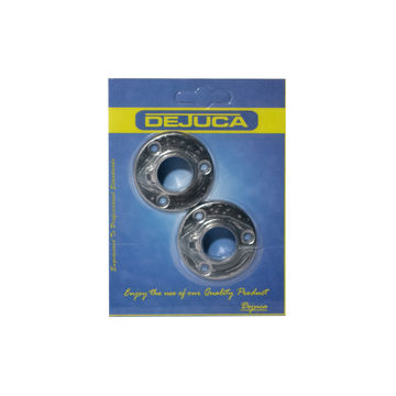 Flange Brackets - Cp - 25mm - 2/Card - 6 Pack