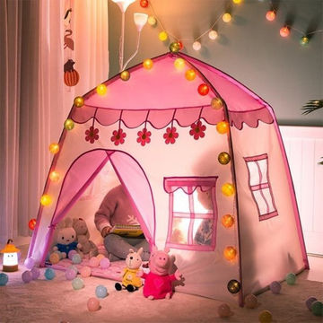 Kids Princess Castle Play Tent - Blue