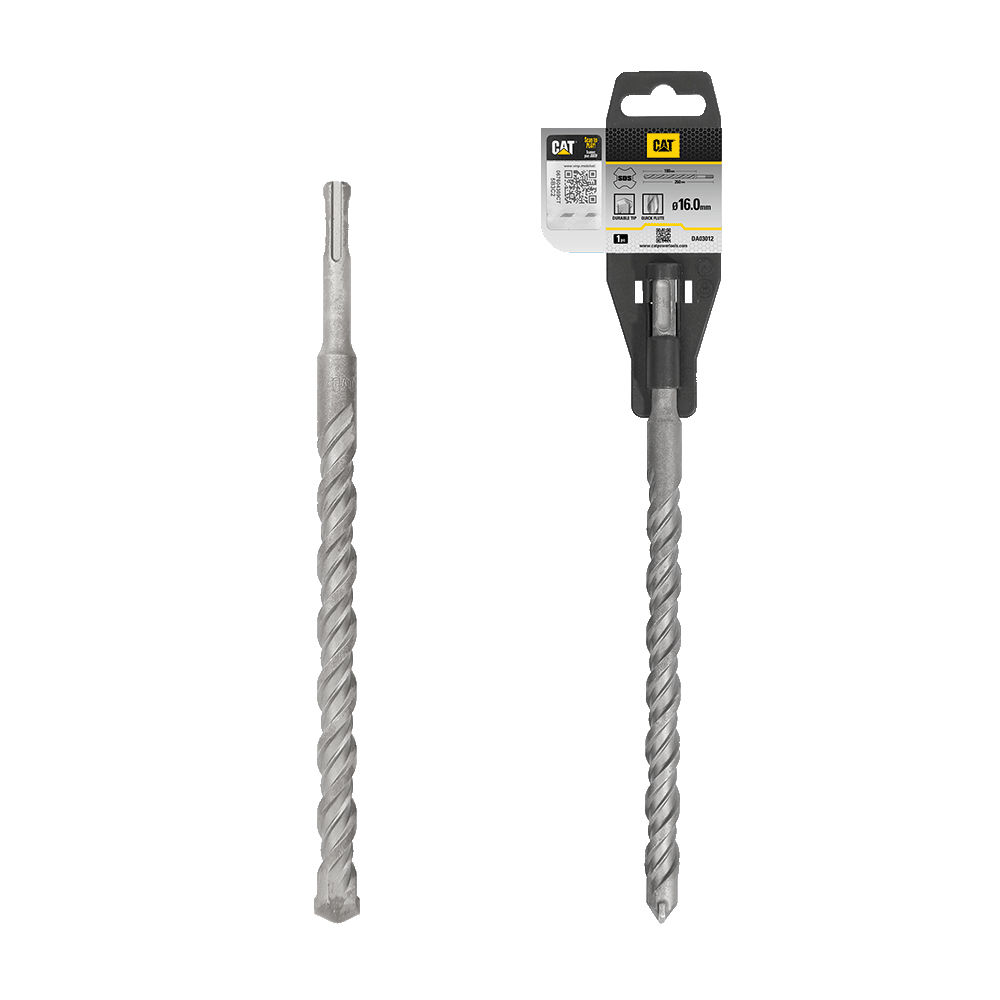 CAT SDS Hard Rock Drill 16 x 260mm(Pack1)