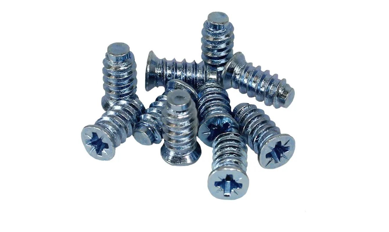 Euro Screw, Pozi, 6.3mm x 13.7mm, 100 Pieces (4 pack) BY WOODLY
