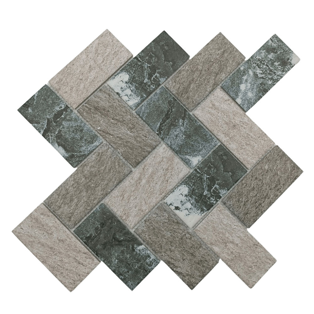 Earthstone Storm Ridge Herringbone - 276x277mm (per sheet)