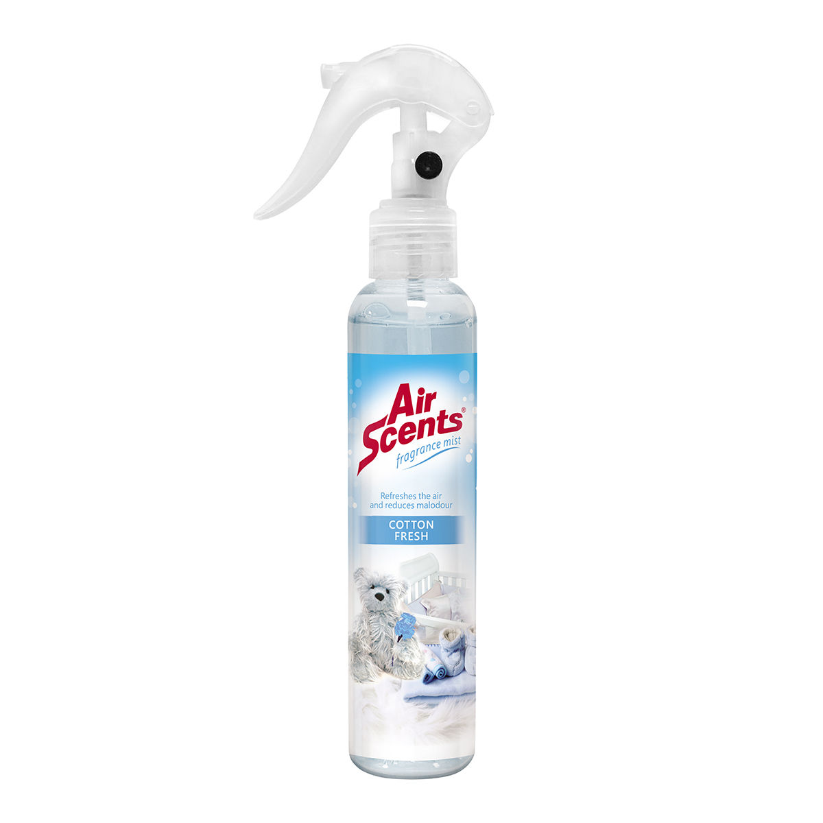 AIR SCENTS FRAGRANCE MIST SPRAY COTTON FRESH 180ML