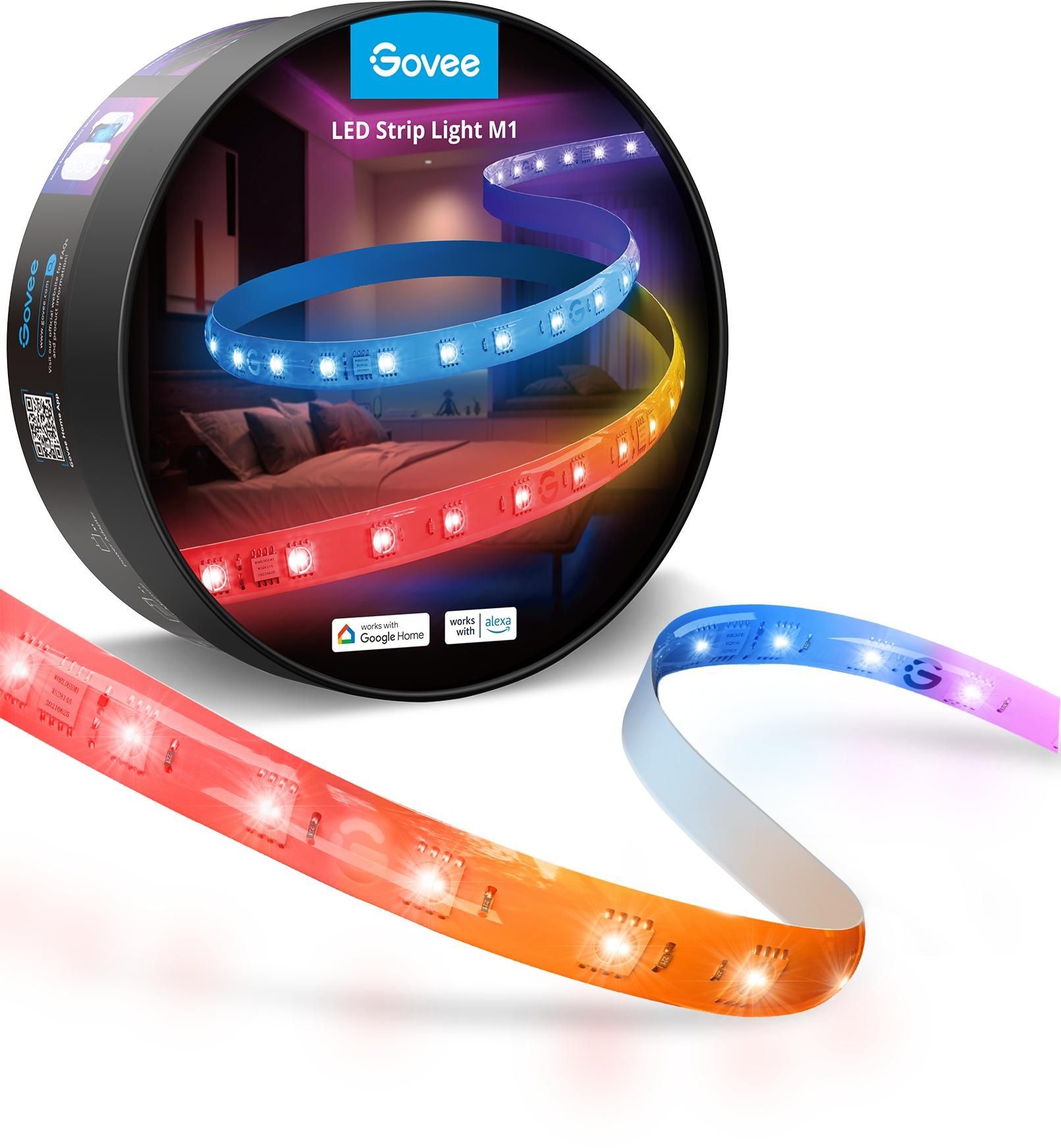 Govee LED Strip Light M1 (2M) - Matter & Apple HomeKit Support, RGBICW