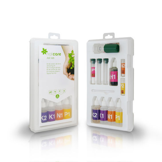 Testing Kit, Soil Testing Kit, N.P.K.Y. and Ph, NATCARE