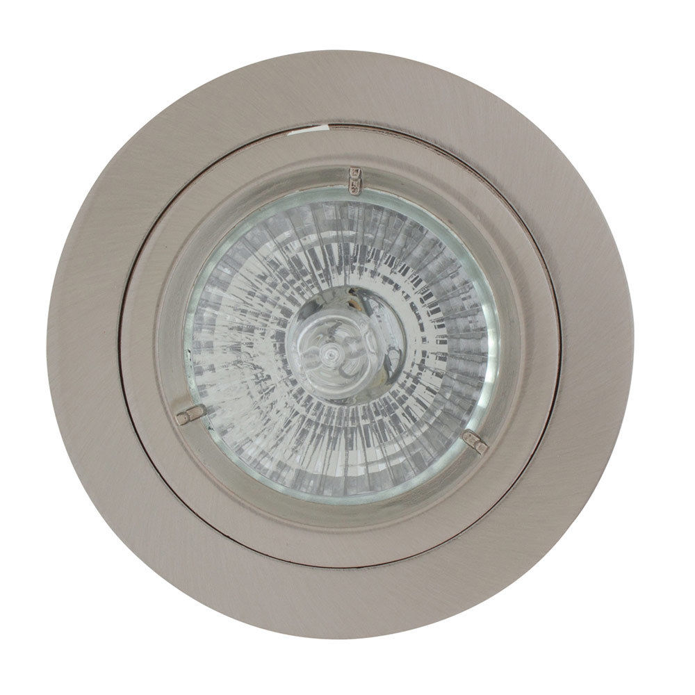 Straight Twist - Downlight - 80mm - Satin Chrome