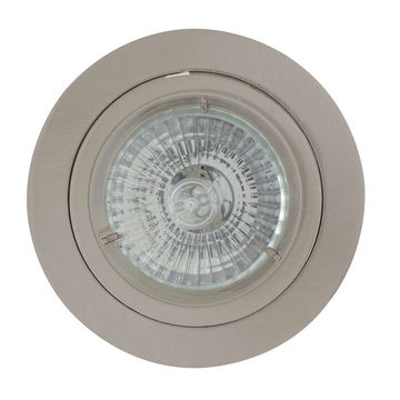 Straight Twist - Downlight - 80mm - Satin Chrome