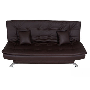 Torres Sleeper Couch - Faux Leather (PU) - Brown