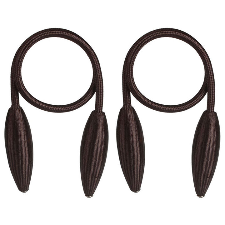 Matoc Designs Twist Wrap Curtain Tieback - Dark Brown