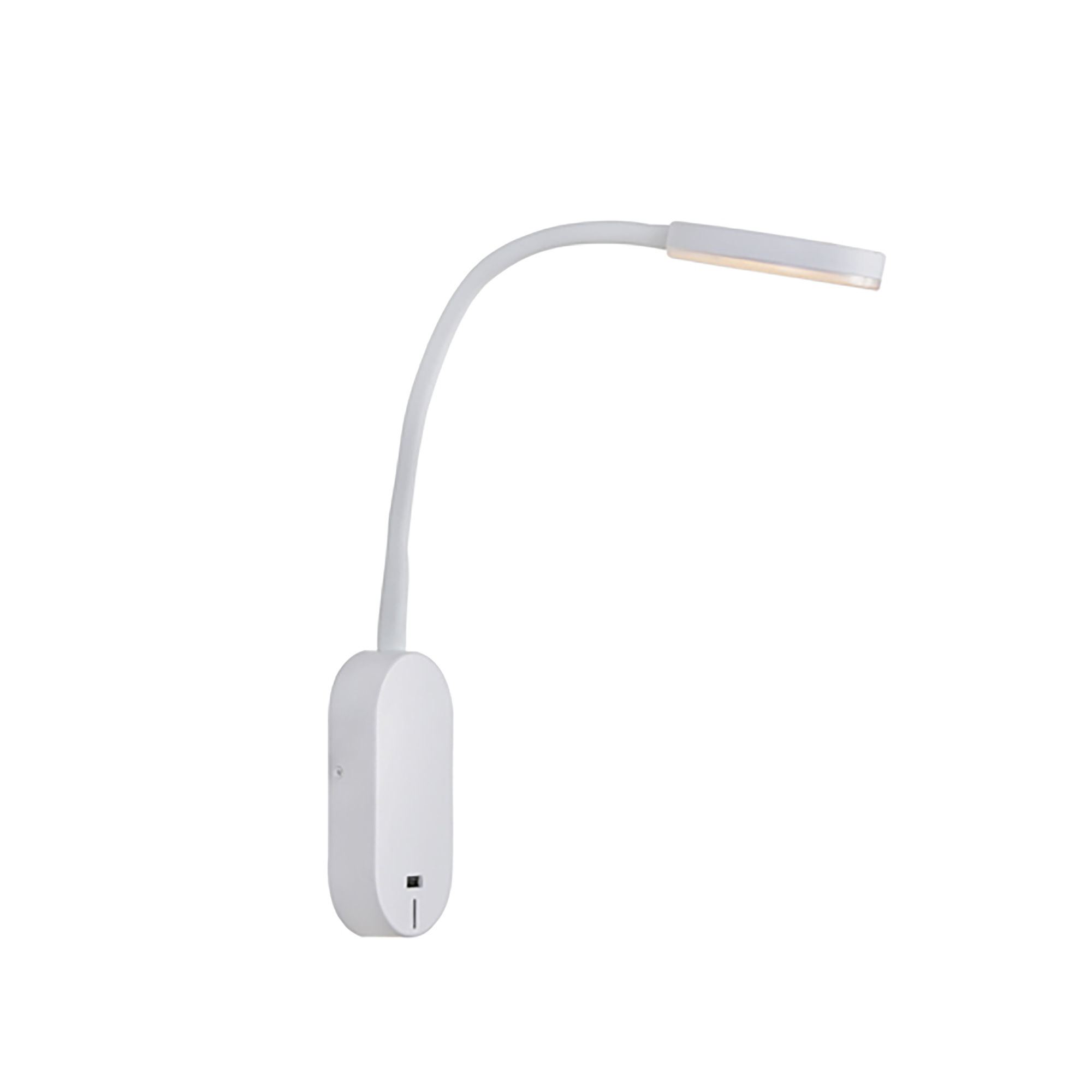 Burj Usb Wall Light 100Mm White