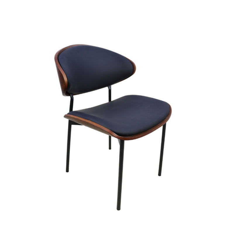 Vividitto -Spectre Wooden Dining Chair with Metal Legs