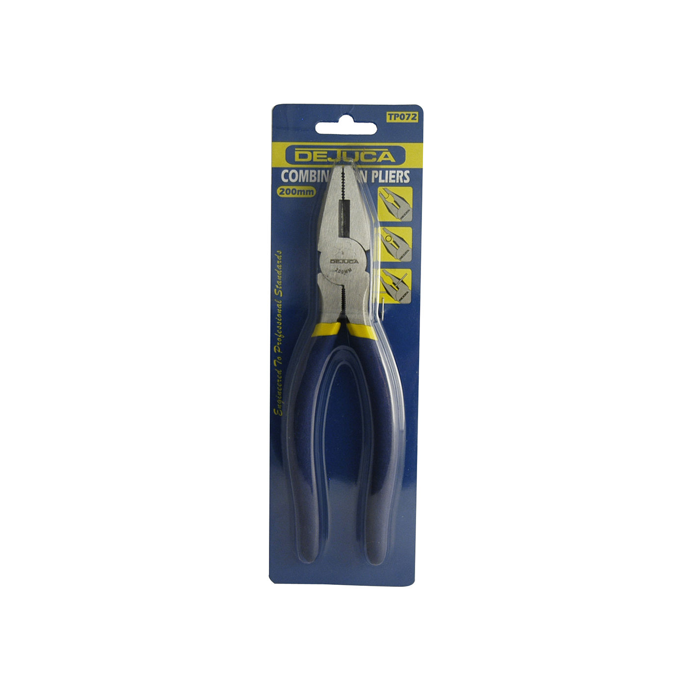 Dejuca - Combination Plier - Carbon - 200mm - 4 Pack