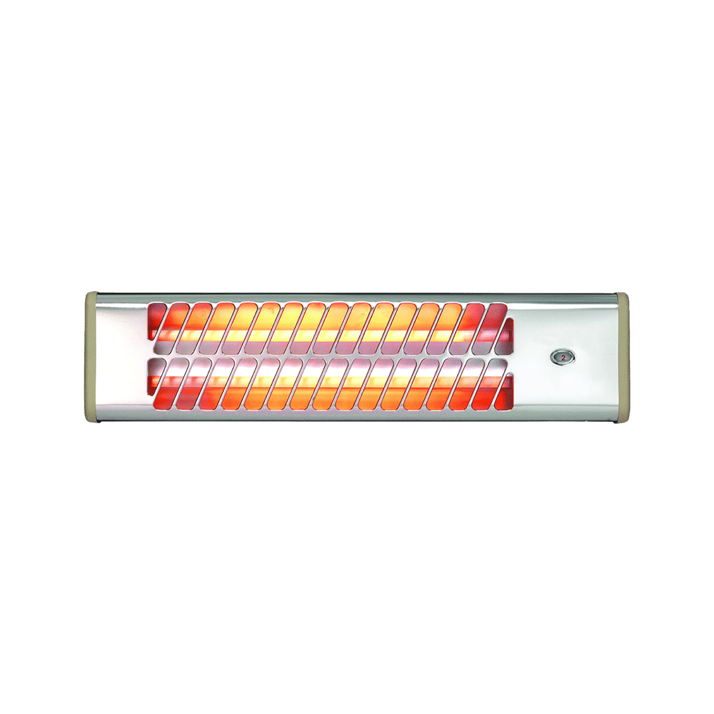 Wall Mounted Quartz Heater 2 Bar