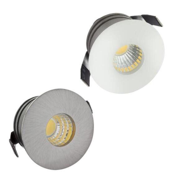 downlight  3w led star dl046 satin
