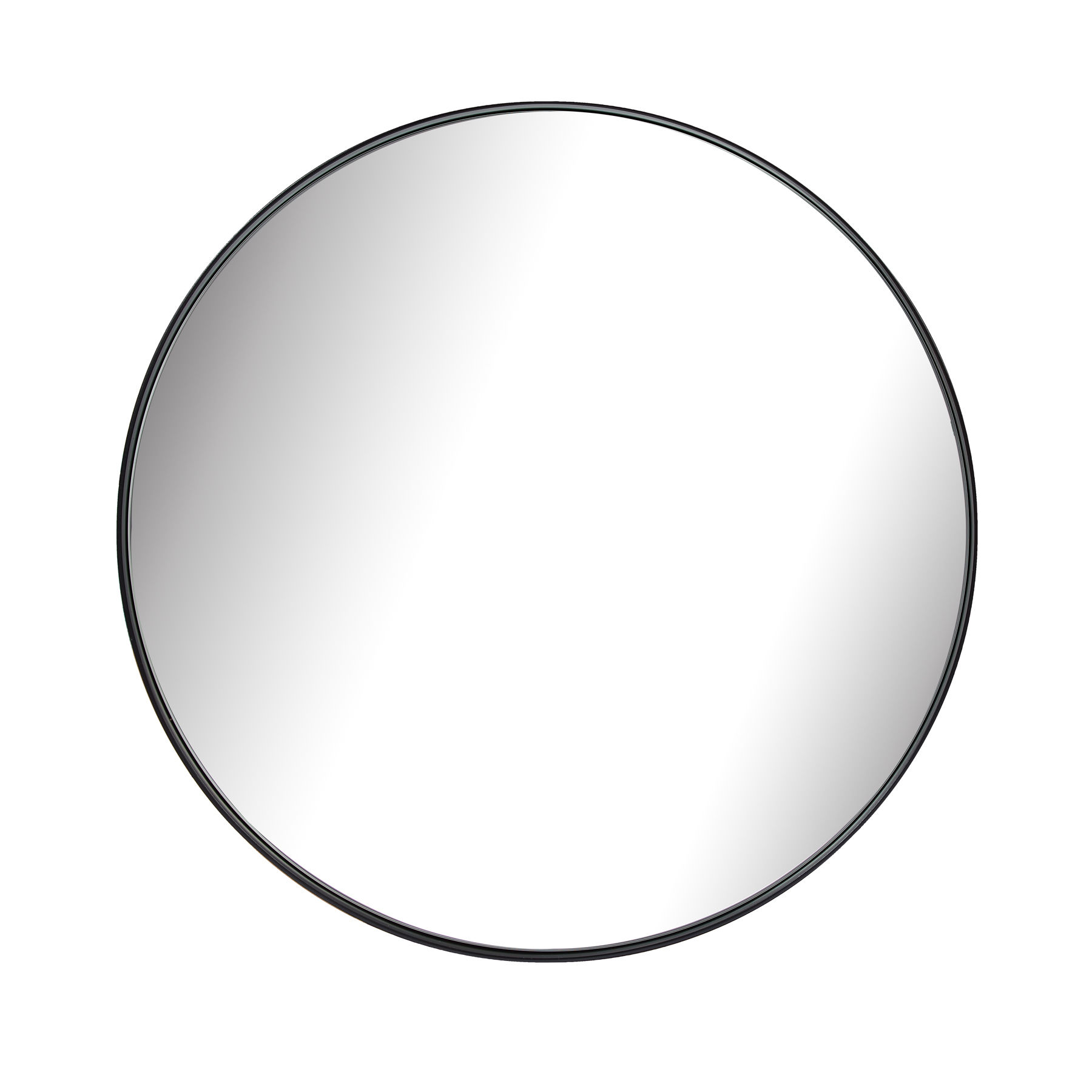 Paramount Mirrors & Prints - Thin Round 800mm - Black