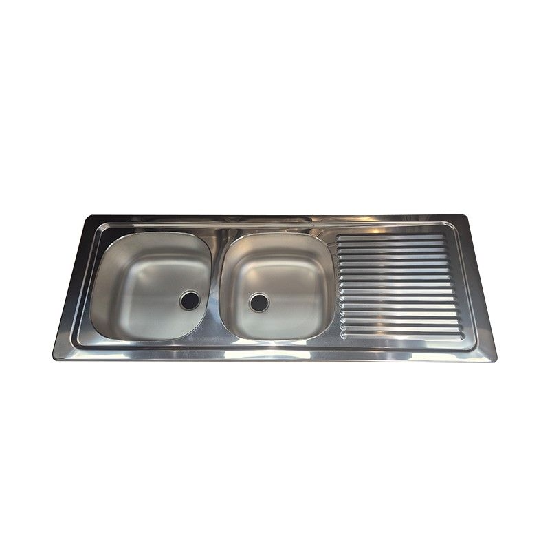 Stainless Steel Double Bowl Sink