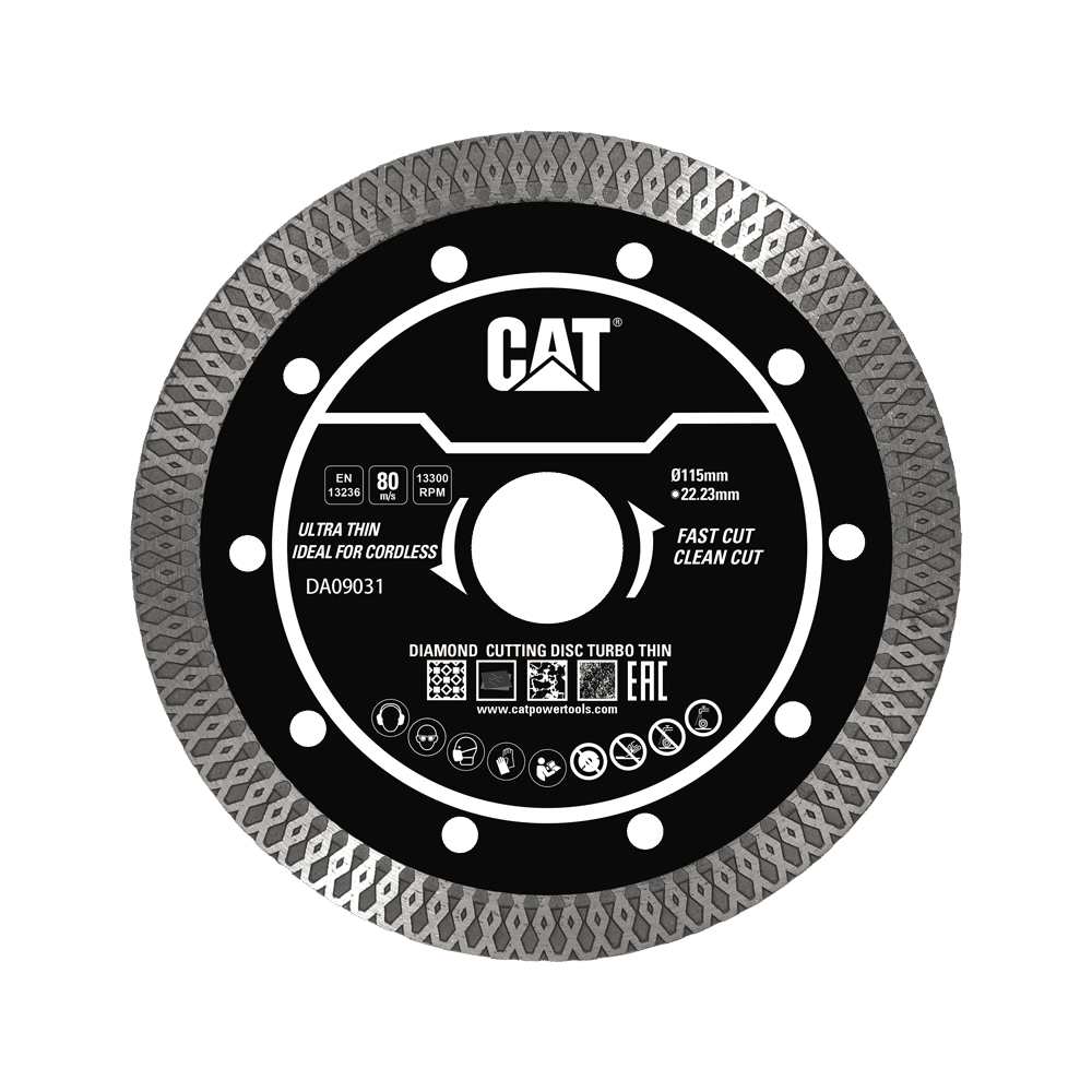 CAT Diamond Turbo Thin Disc 115mm x Bore 22.23mm