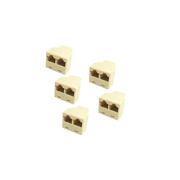 SE-L158 Dual Port RJ45 Network Splitter Pack Of 100