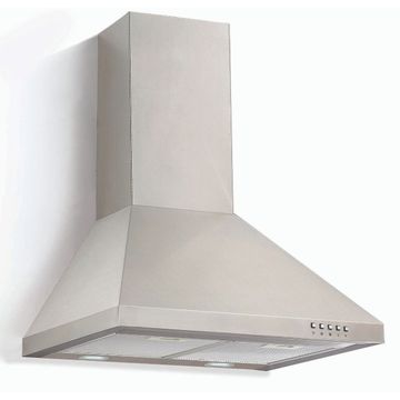 Falco 60cm Pyramid Type S/Steel Chimney Extractor FAL-60-52S