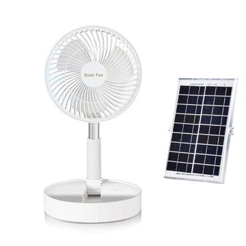 Solar Mini Stand Fan with Panel