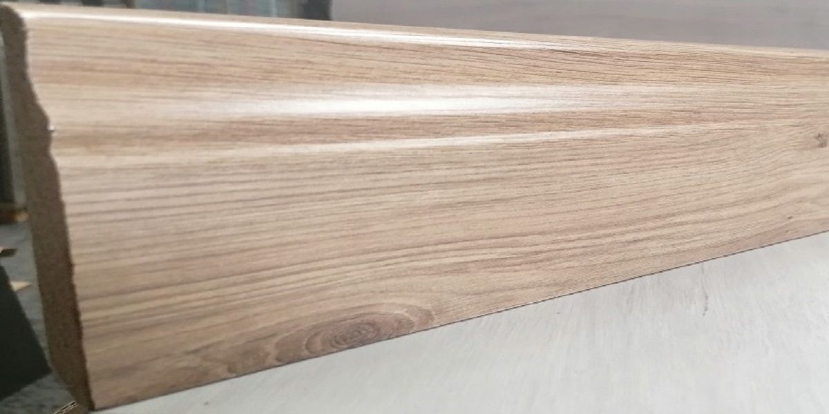 Skirting Barley Oak MDF Gloss Finnish 100mm x 14mm x 2400mm