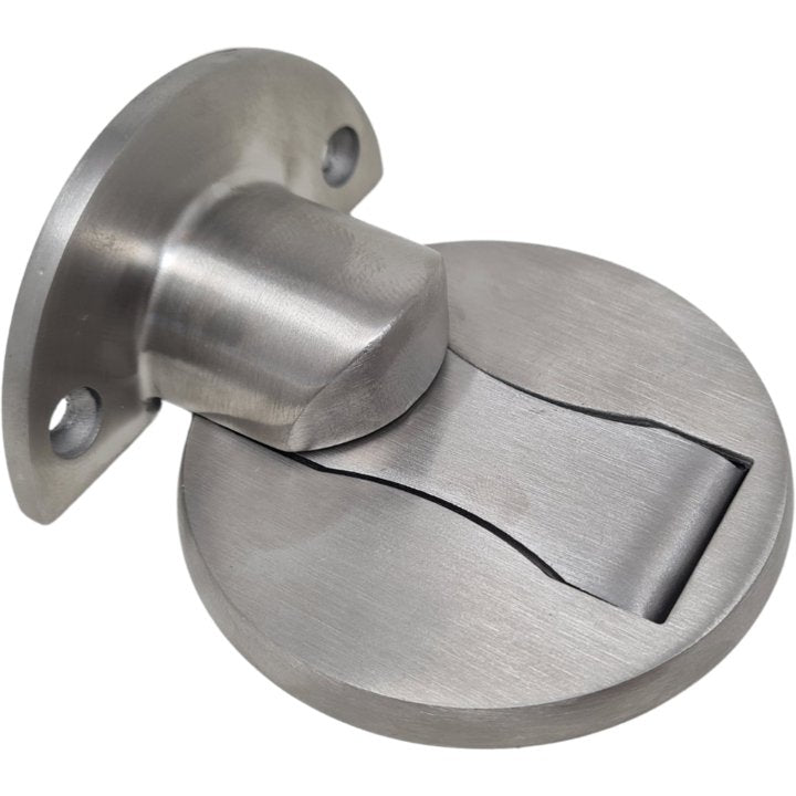 Floor mounted non-collision magnetic door stop