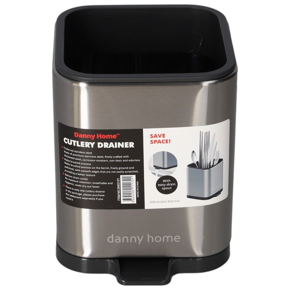 Danny Home Cutlery Drainage Storage Bucket 10.2cm