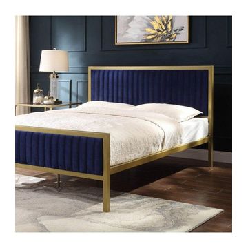 Figure it out Metal Gold Bed Base - Kingsize