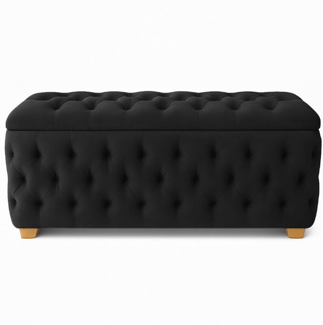 Ava Storage Box Queen Large -Black