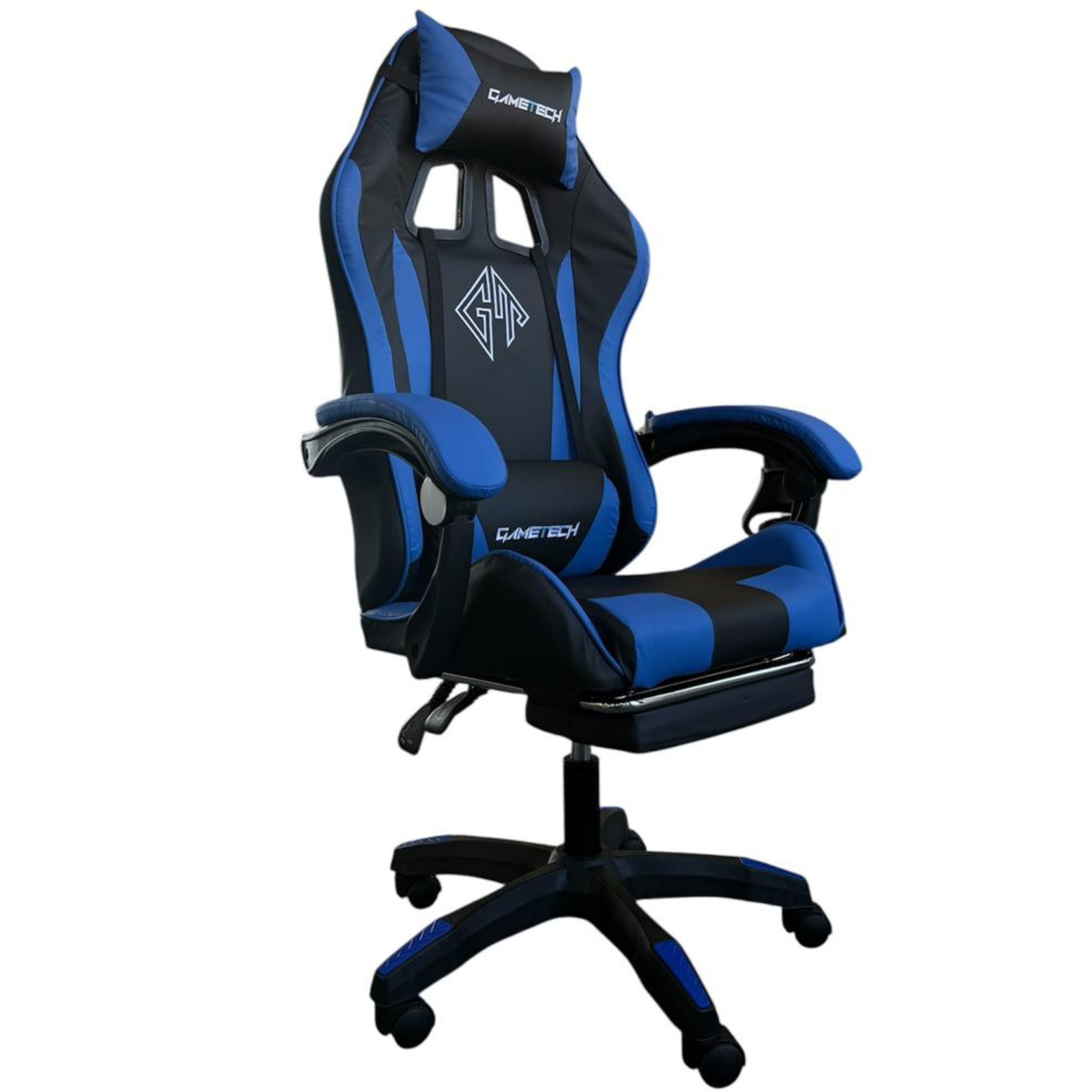 GameTech Gaming Chair - Black & Blue (YT-055)