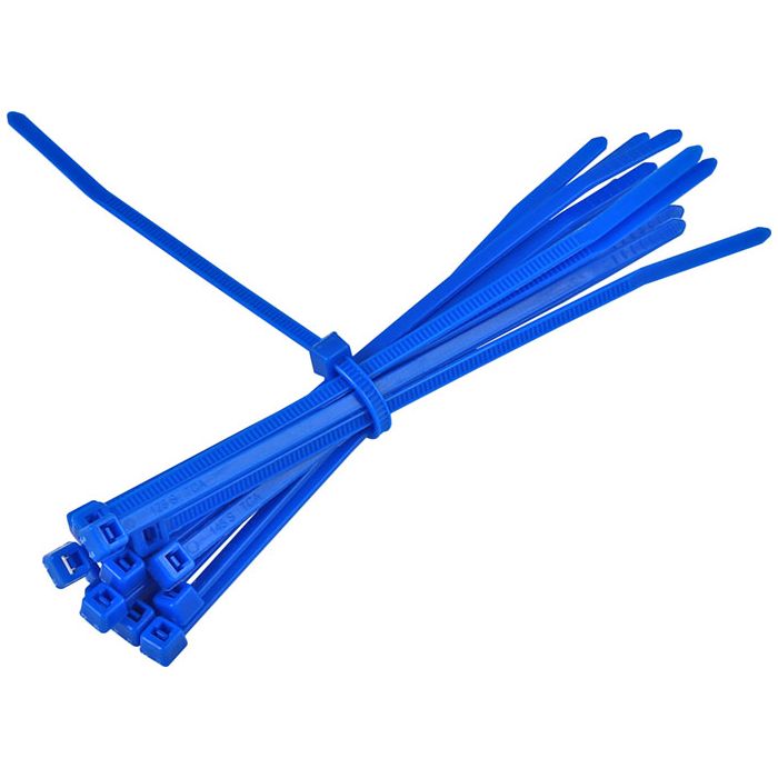Cable tie 100x2.5mm HELLERMANNTYTON blue x100