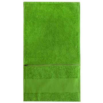 Bunty's Plush Gym Towel 450 GSM with Zip Pocket - 05 Piece Pack - Jasmine Green