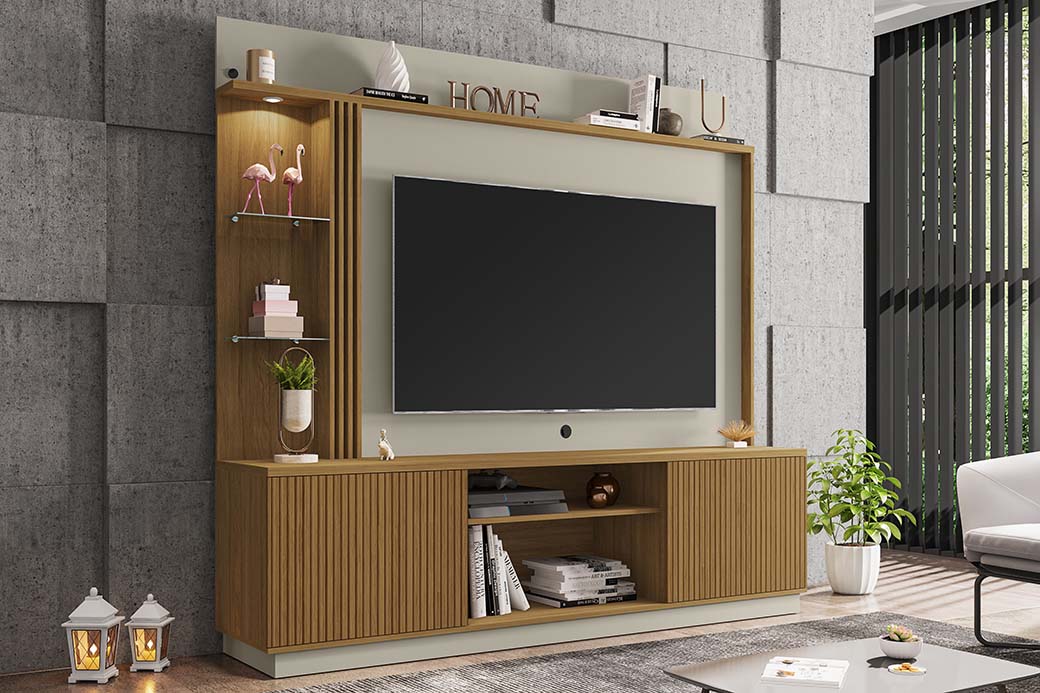 DC Atlanta Plasma Stand-Cinnamon/Off White