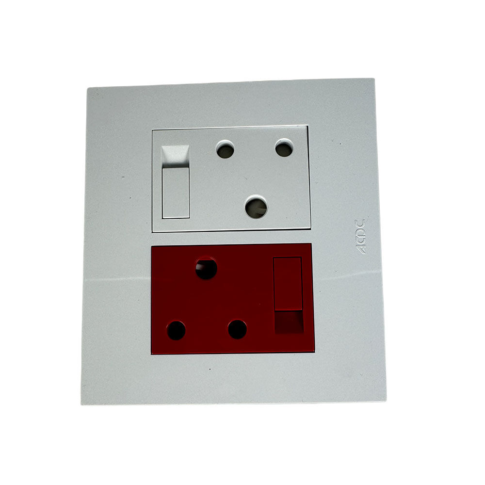 ACDC - Orion 3-Pin Double Dedicated Switched Socket With Red Indicators
