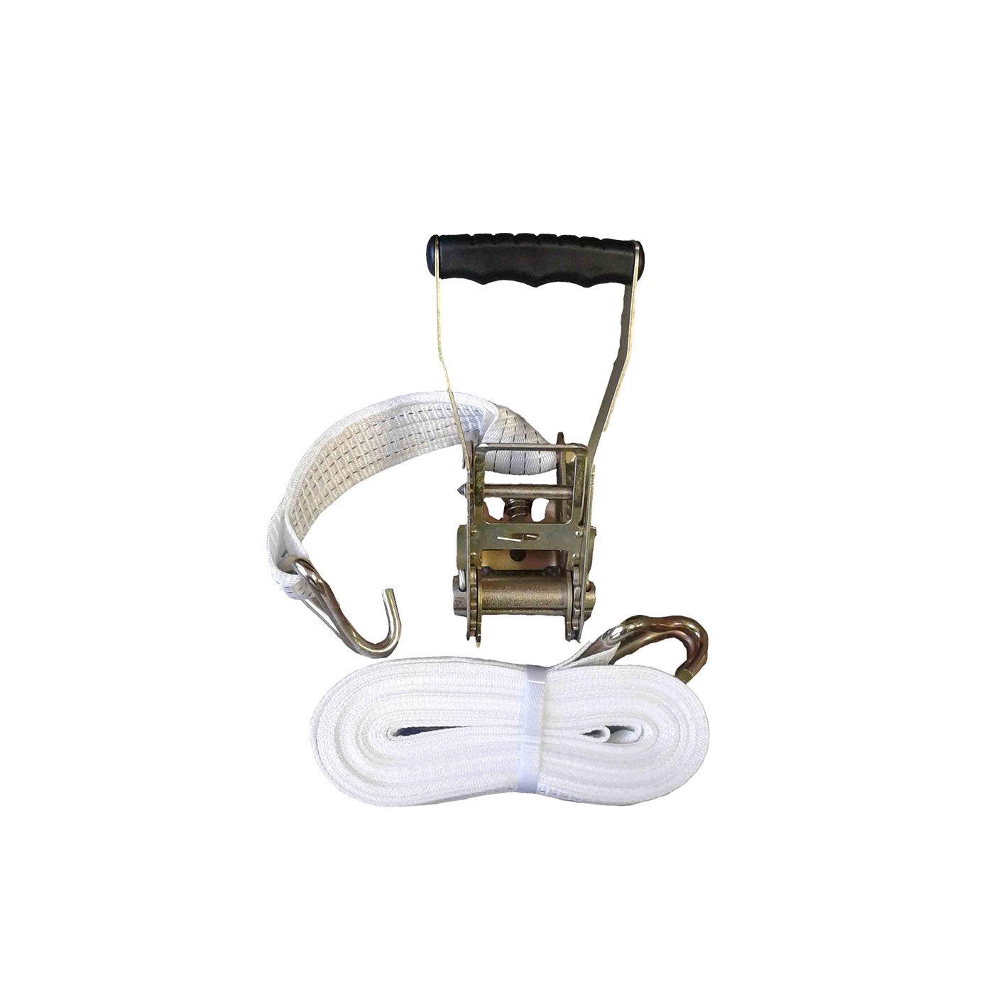 Ratchet + Tail + Hook + 9m Belt - 5ton - 50mm - 4 Pack