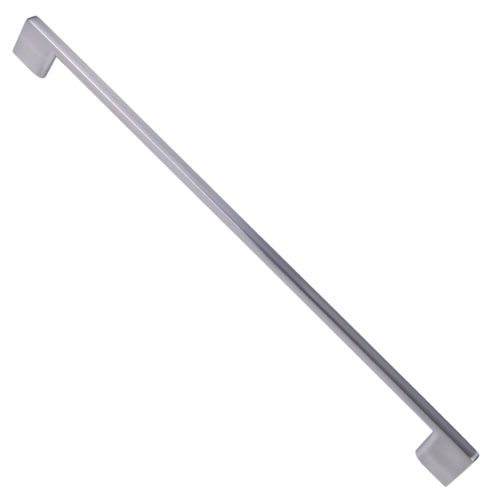 ROCO Neptune Aluminium Cupboard Handle Brushed Nickel 256mm