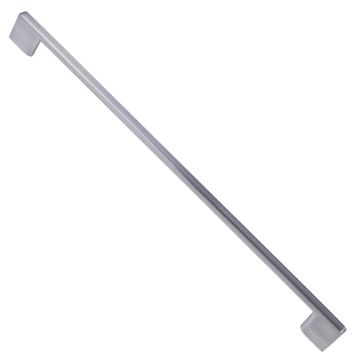 ROCO Neptune Aluminium Cupboard Handle Brushed Nickel 256mm
