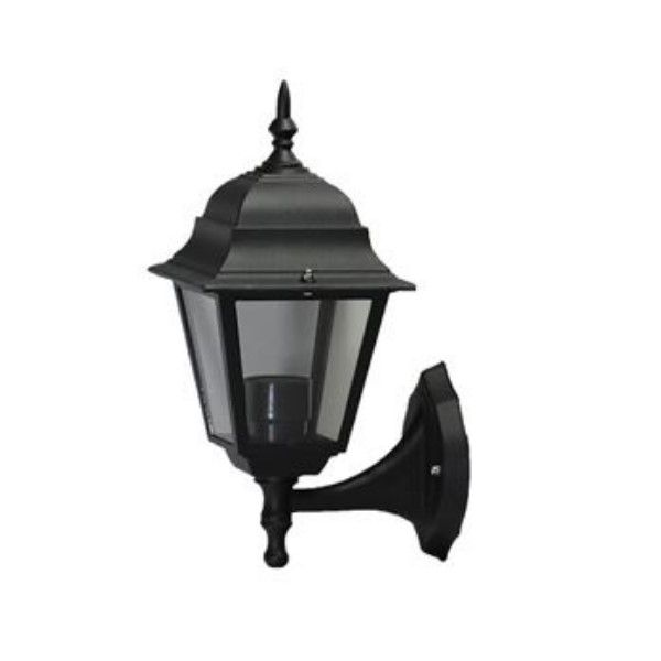 Black Die  Cast Wall Mount Light Fitting 60W