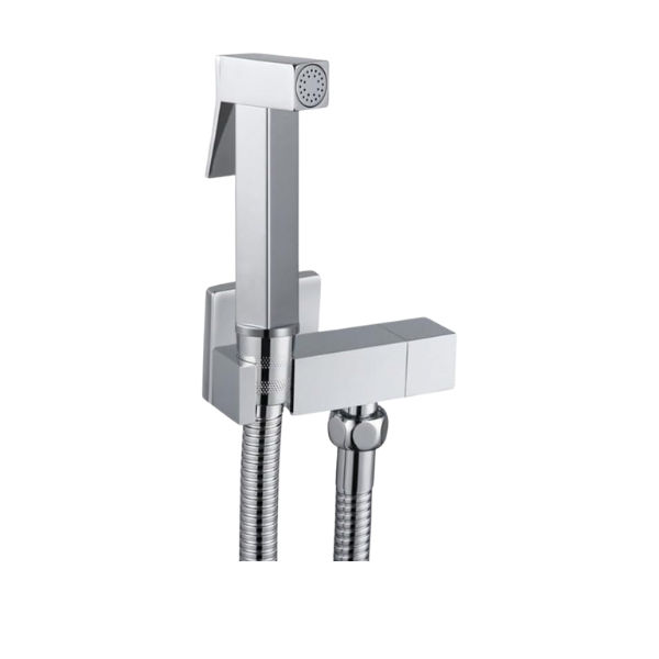 BIDET SPRAY SET - SQUARE - H/DUTY