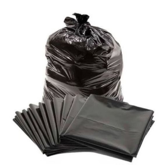 Tall High-Density Drawstring Can Liner Trash Bags - 100pc x 2pack